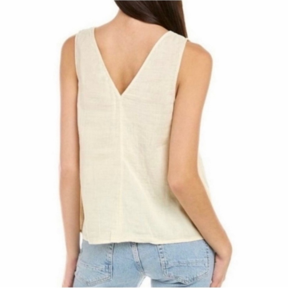NWT Calme By Johnny Was | Drape V-Neck Top - Picture 3 of 8